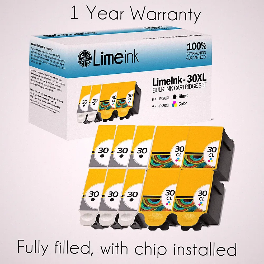 10 Compatible Kodak 30XL 30 XL Ink Cartridge ESP 3.2 C310 C315 2150 2170 Printer