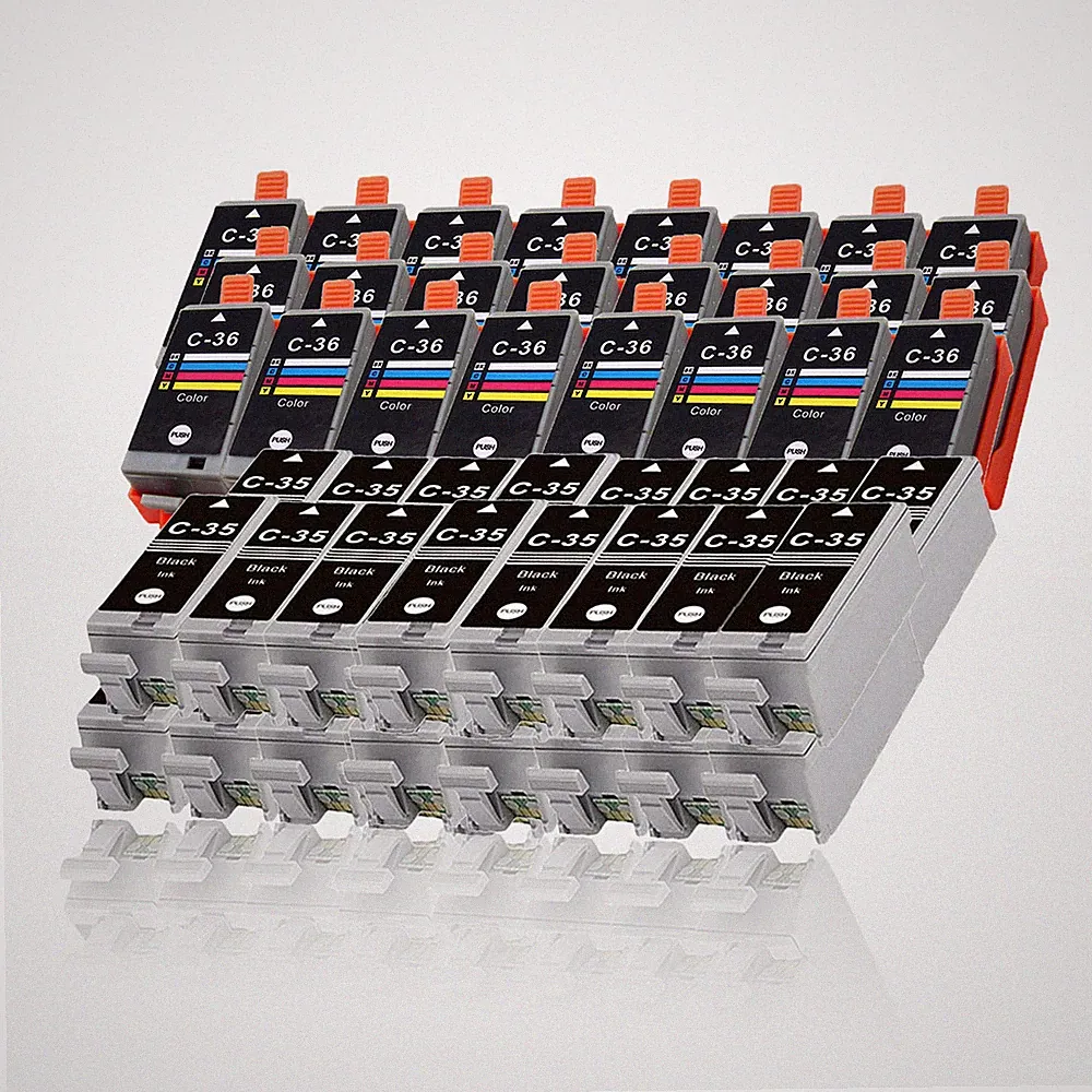 48 multi pk ink cartridges CLI36 PGI-35 for Canon Pixma mini320 mini260 Printer