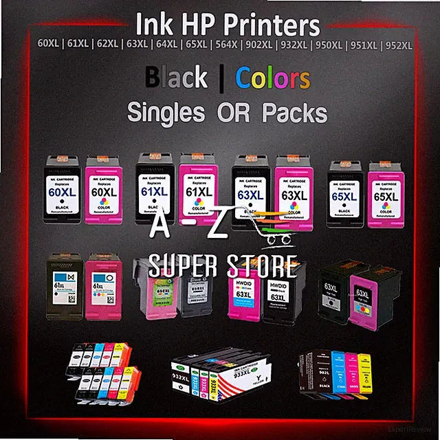 Ink Cartridge Compatible with HP Printers Black OR Color XL Office Supply lot
