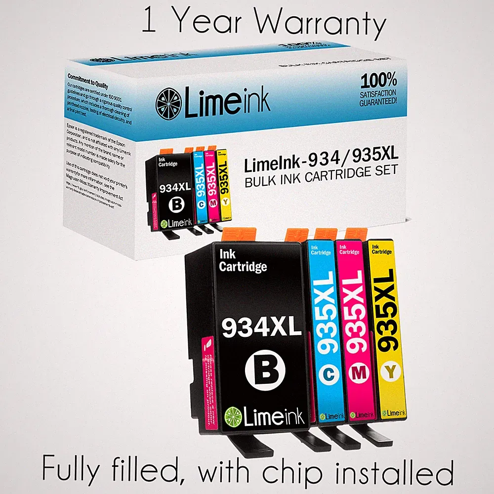 Ink Cartridges for HP 934XL 935XL for OfficeJet Pro 6230 6830 6835 6220 6800