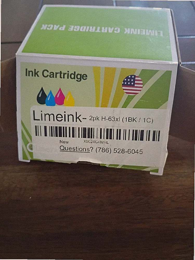 Limeink 2pck H63xl (1 Black / 1 Color) New Ink Cartridge