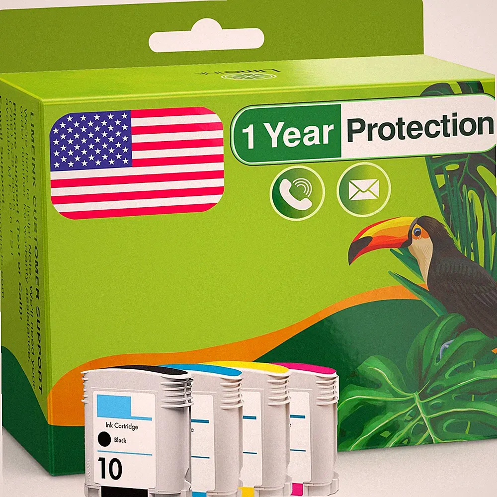 Limeink Compatible Ink Cartridge 1 Black, 1 Cyan, 1 Magenta, 1 Color